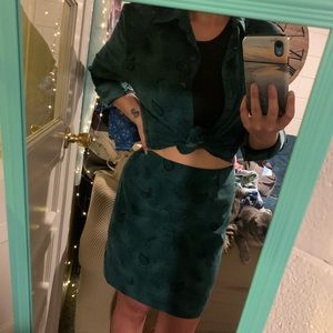 VINTAGE 2 piece pencil skirt suit